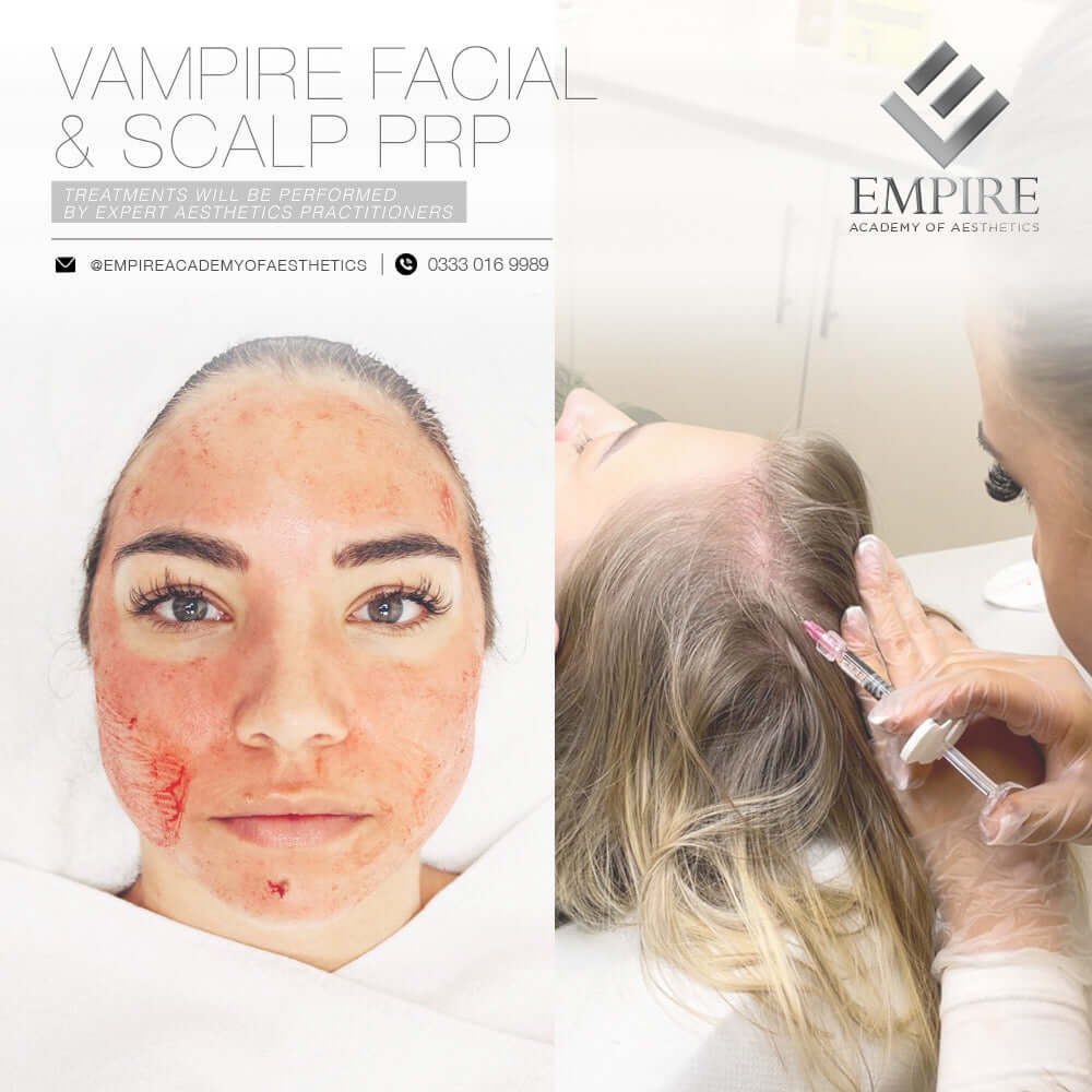 Vampire Facial Course and Scalp PRP Course