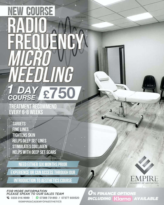 Radio frequency microneedling course