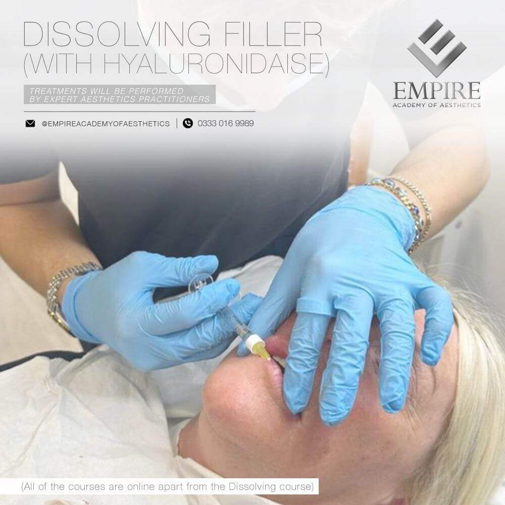 Training course for dissolving filler using Hyaluronidase