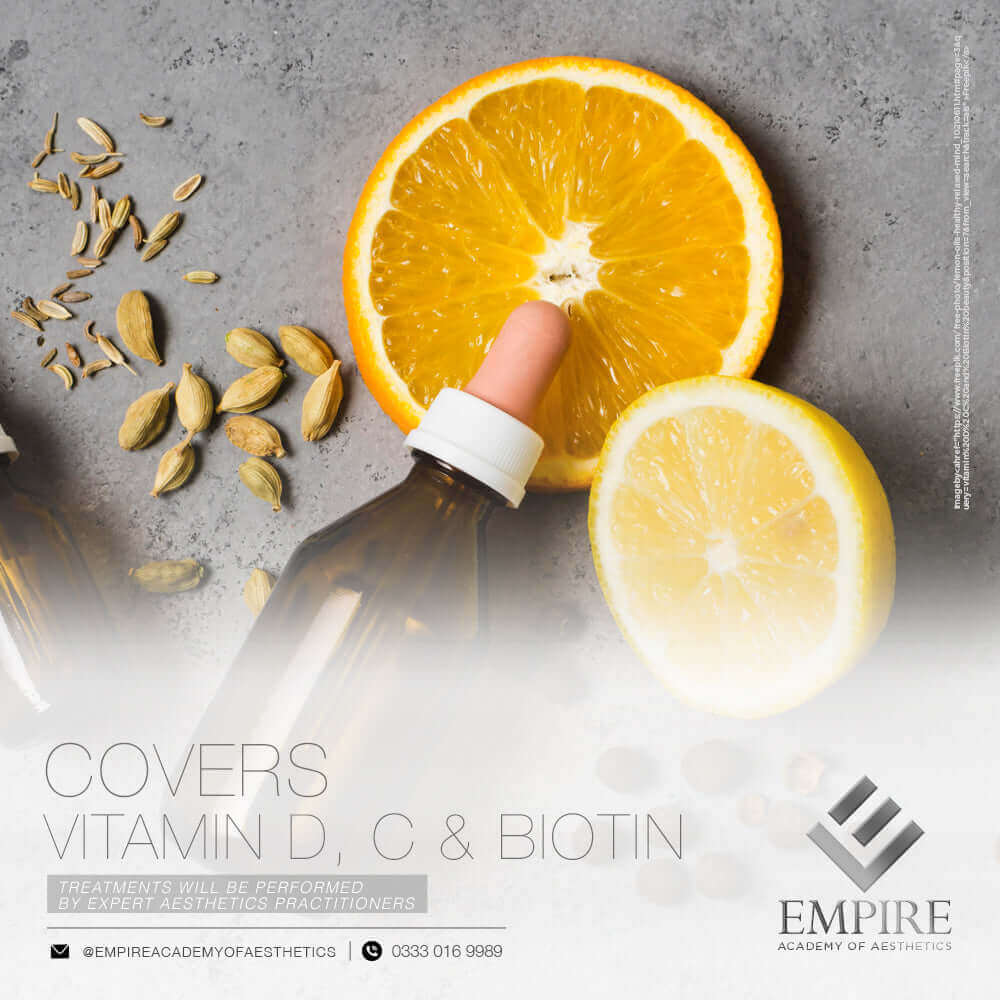 Muli Vitamin training course. Course covers Vitamin C, D and Biotin shots.