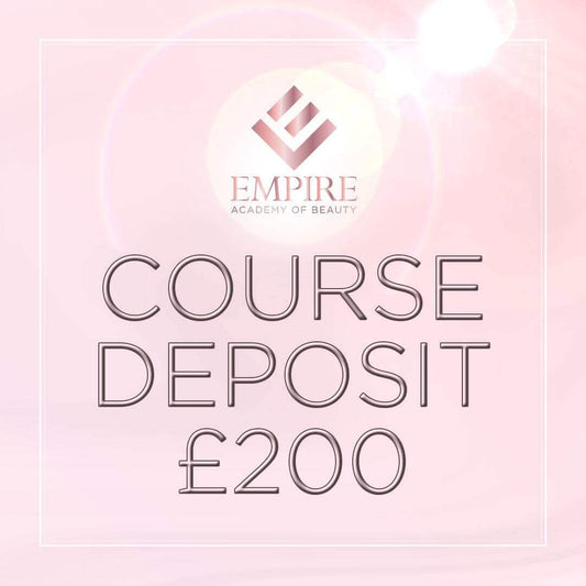 Course deposit for all of our Beauty course at Empire Academy of Beauty