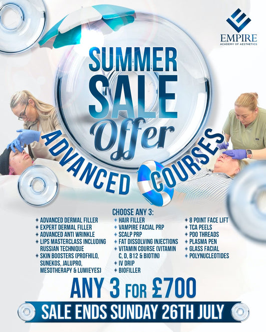 3 Advanced Courses For £700