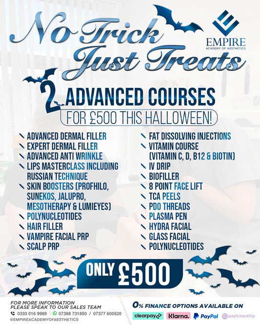 Advanced Course Package (TWO FOR £500)