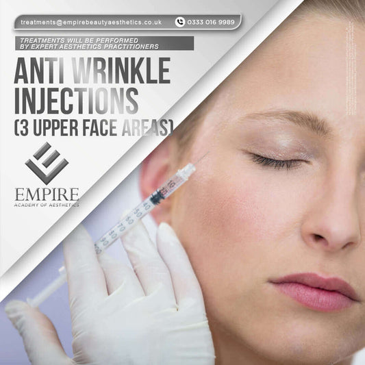 Upper face Botox appointment as a model in Warrington