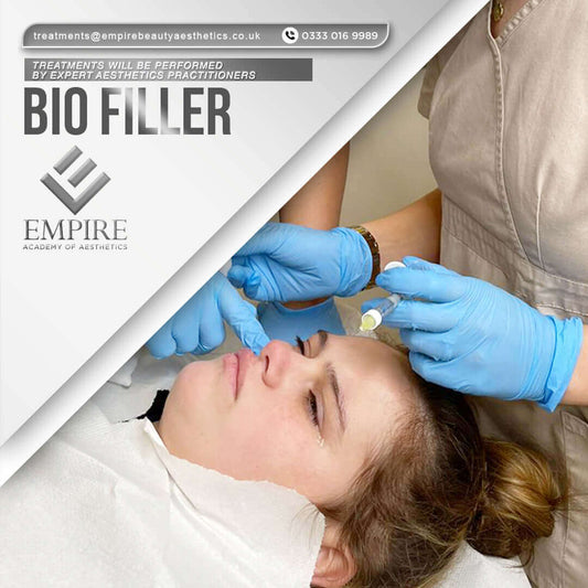 Discounted Bio filler model appointment in our Chester clinic.