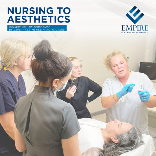 Registered nurse aesthetic training at Empire 
