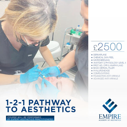 One to one Pathway to Aesthetics course training
