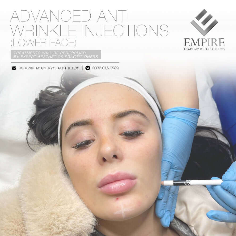 Advanced anti wrinkle injections course which covers