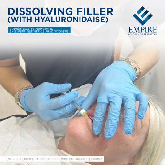 Empire aesthetics dissolving filler course is hyaluronidase 