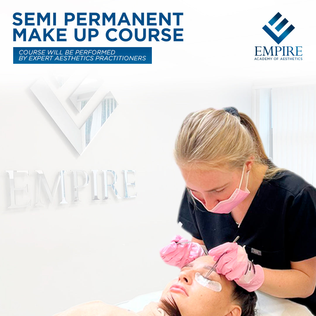 Semi permanent make up Course at Empire Academy of Aesthetics