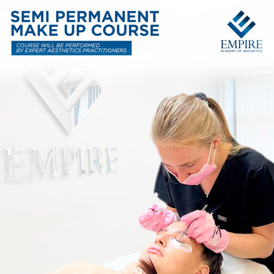 Semi permanent make up Course at Empire Academy of Aesthetics