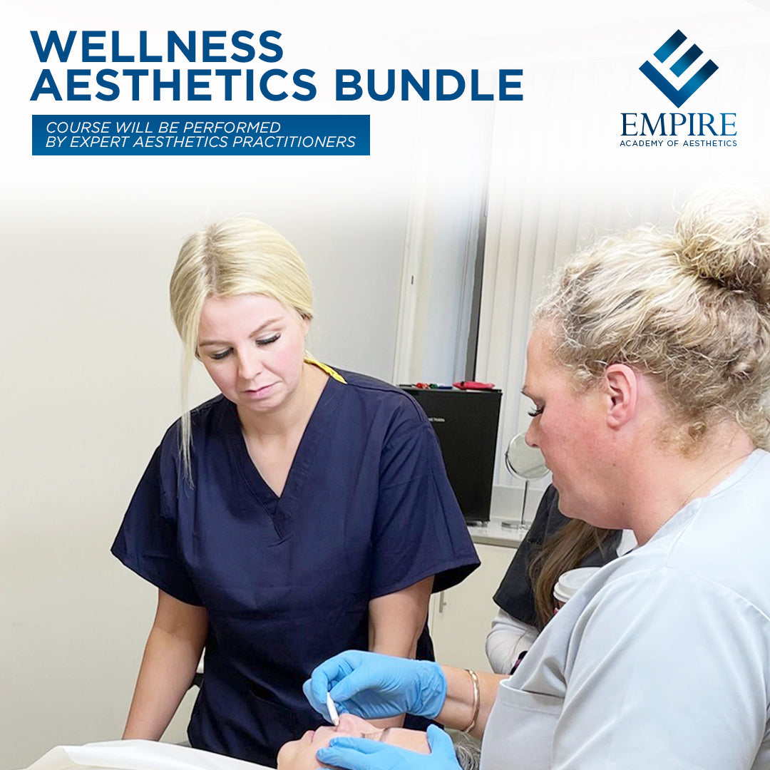 Wellness Aesthetics Course Bundle including PRP, IV Drips, Vitamin Injections and Phlebotomy Training