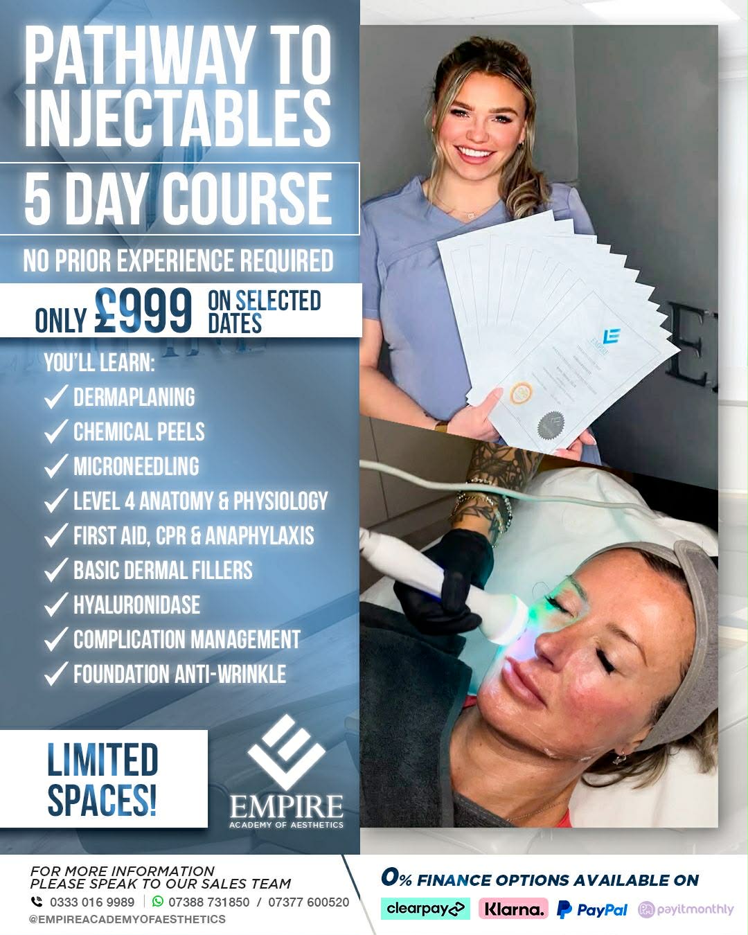 Pathway to Aesthetics Course