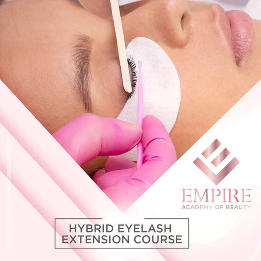 Hybrid Eyelash Extension course. Industry leading beauty courses.